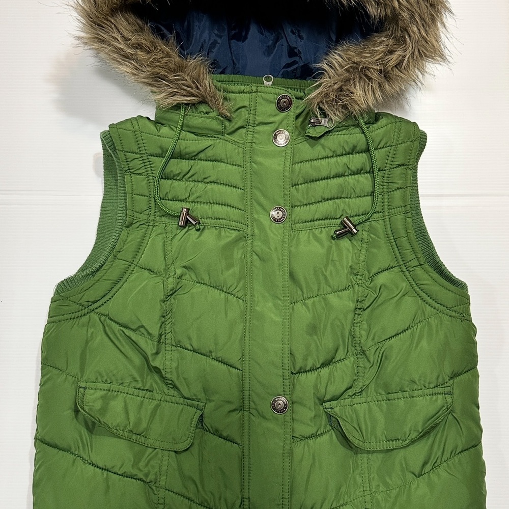 Mossimo Supply Co. Olive Green Puffer Vest